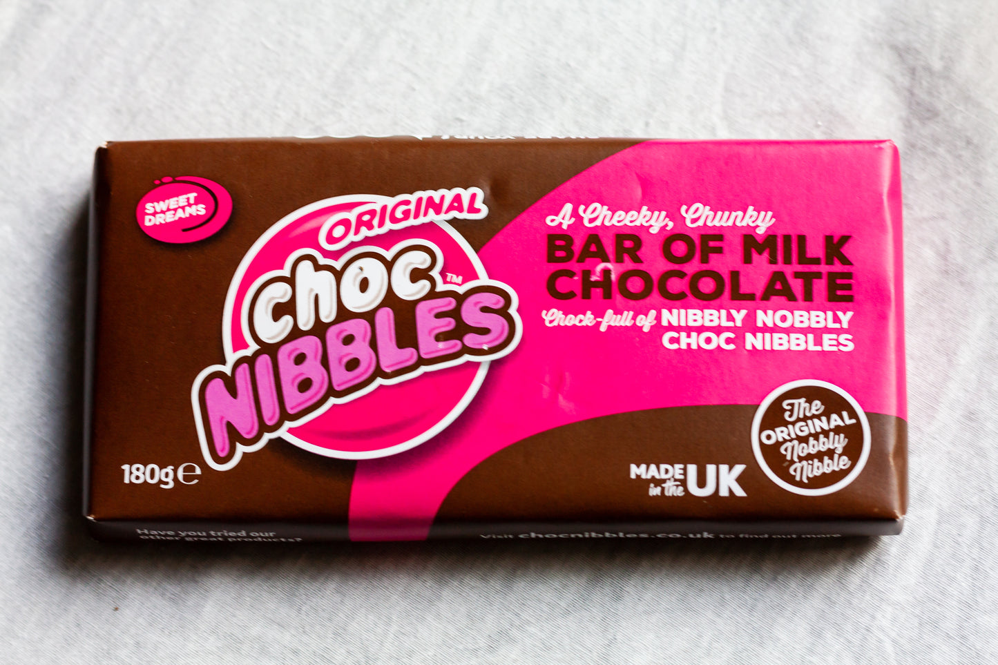 Choc Nibbles Bar Of Milk Chocolate