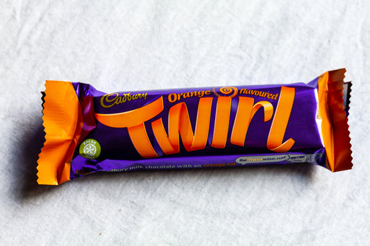 Chocolate orange twirl