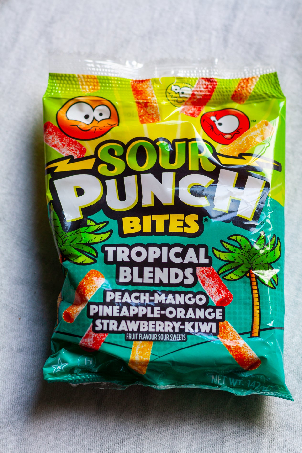 Sour Punch Bites Tropical Blends